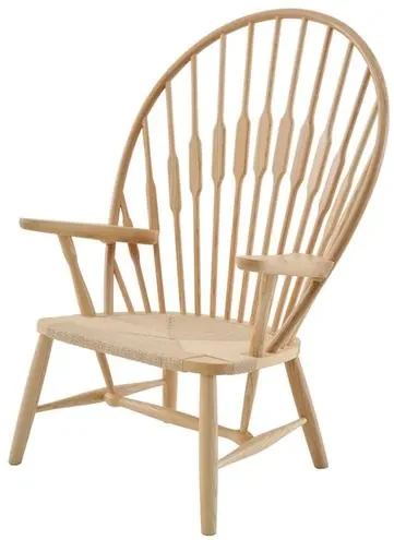 Poltrona Rainha Assento Palha Corpo Madeira Natural - 29761 Sun House