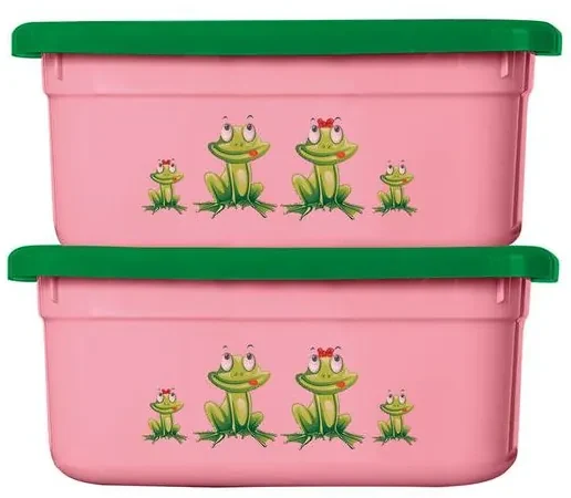 Kit Potes Sapos 2 Peças