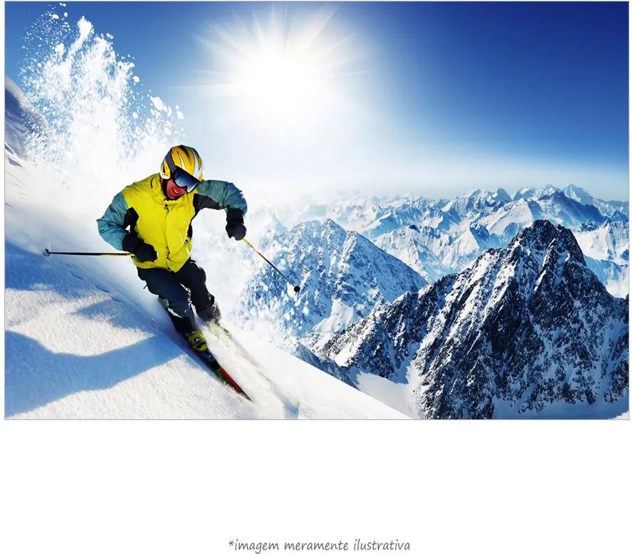Poster Skier (20x30cm, Apenas Impressão)