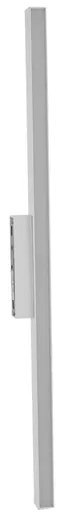 Arandela Led Aluminio Branco 8,8w 3000k 127v Fit15