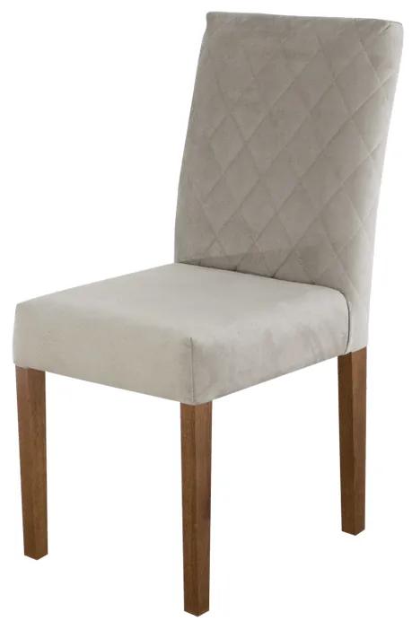 Cadeira de Jantar Estofada Beliz - Wood Prime 33289