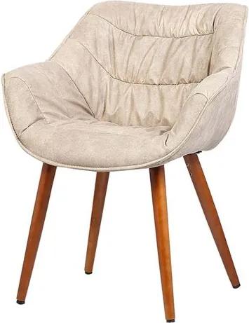 Cadeira com Braco Bumpee Vintage Caqui - 37954 - Sun House