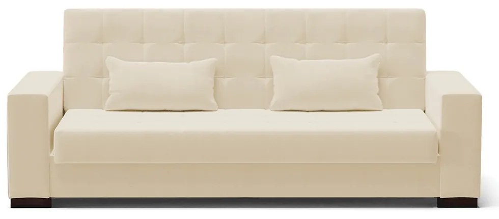 Sofá Cama Casal 3 Lugares 210cm Lisboa Linho  D03 - D'Rossi - A19 Bege