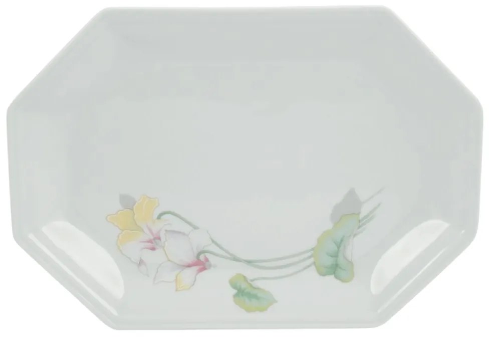 Travessa Rasa Oval 28Cm Porcelana Schmidt - Dec. Encanto E373