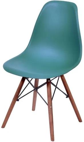 Cadeira Eames Polipropileno Azul Petroleo Base Escura - 44841 Sun House