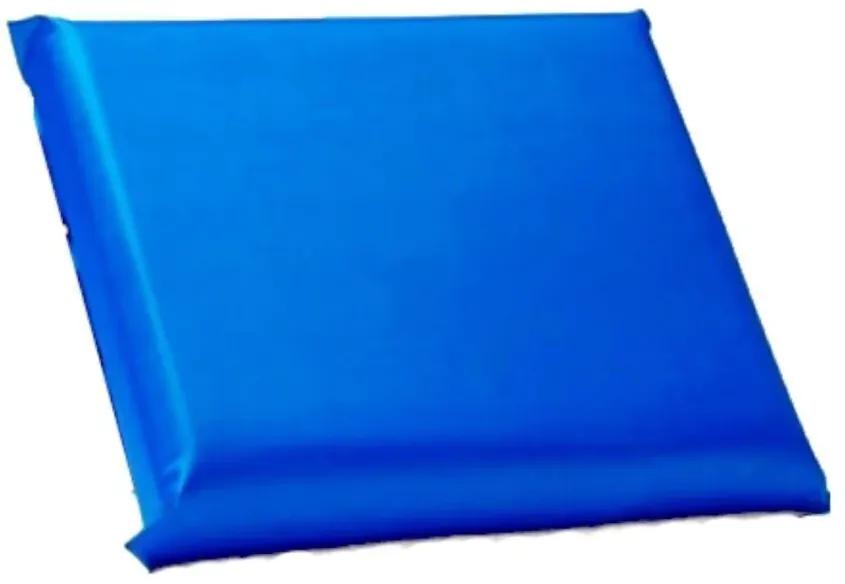 Kit 2 Travesseiro De Espuma Com Capa Impermeável Hospitalar (Azul, Liso)