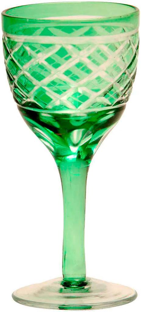 Taça para Licor Quadri Verde - 25ml