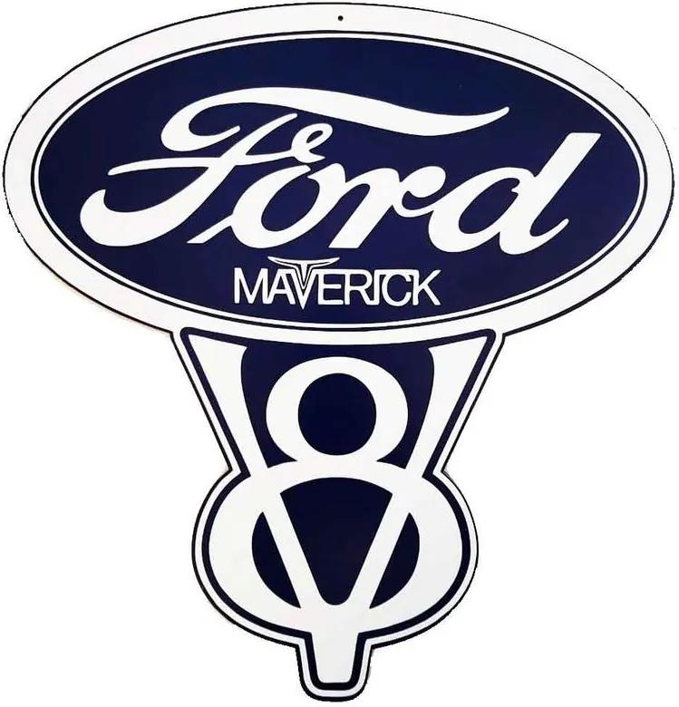 Placa Decorativa Mdf Ford Recorte