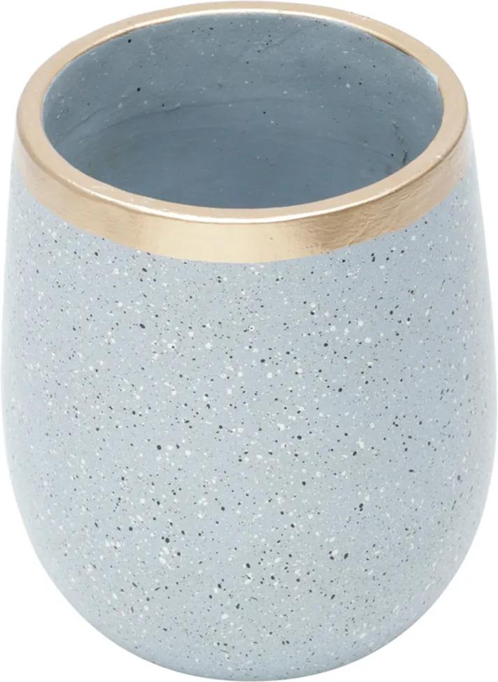 Vaso Decorativo de Cerâmica Craie P