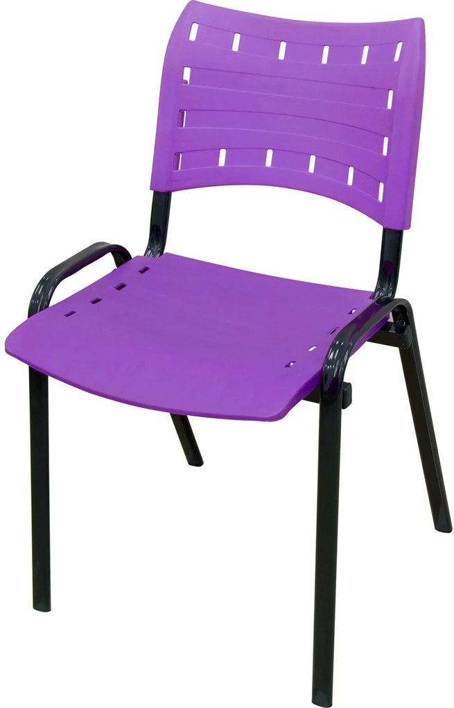 Cadeira Isomix preto/roxo AçoMix