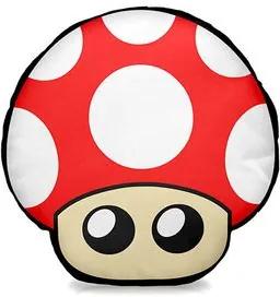 Almofada Cogumelo Vermelho Super Mario Bros