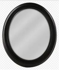 Espelho Marrom 71x56cm Linha Reflect Domus