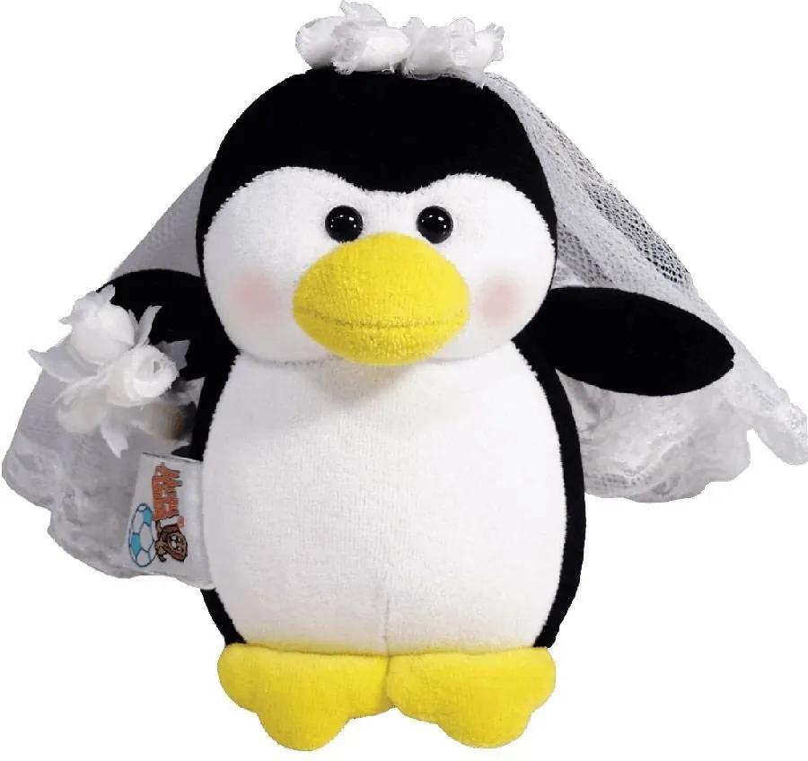 Pinguim Noiva - Tecido Soft