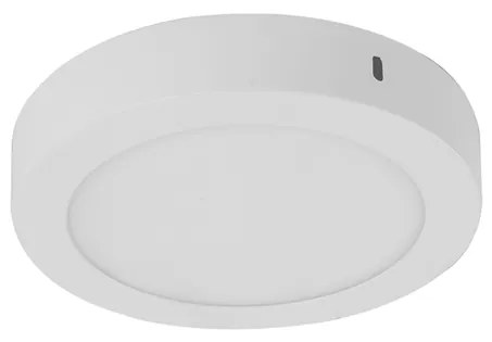 Plafon Led Sobrepor Aluminio Branco 12W 17Cm Yamamura - LED BRANCO QUENTE (3000K)