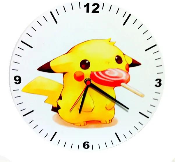 Relógio Decorativo Pikachu Pirulito