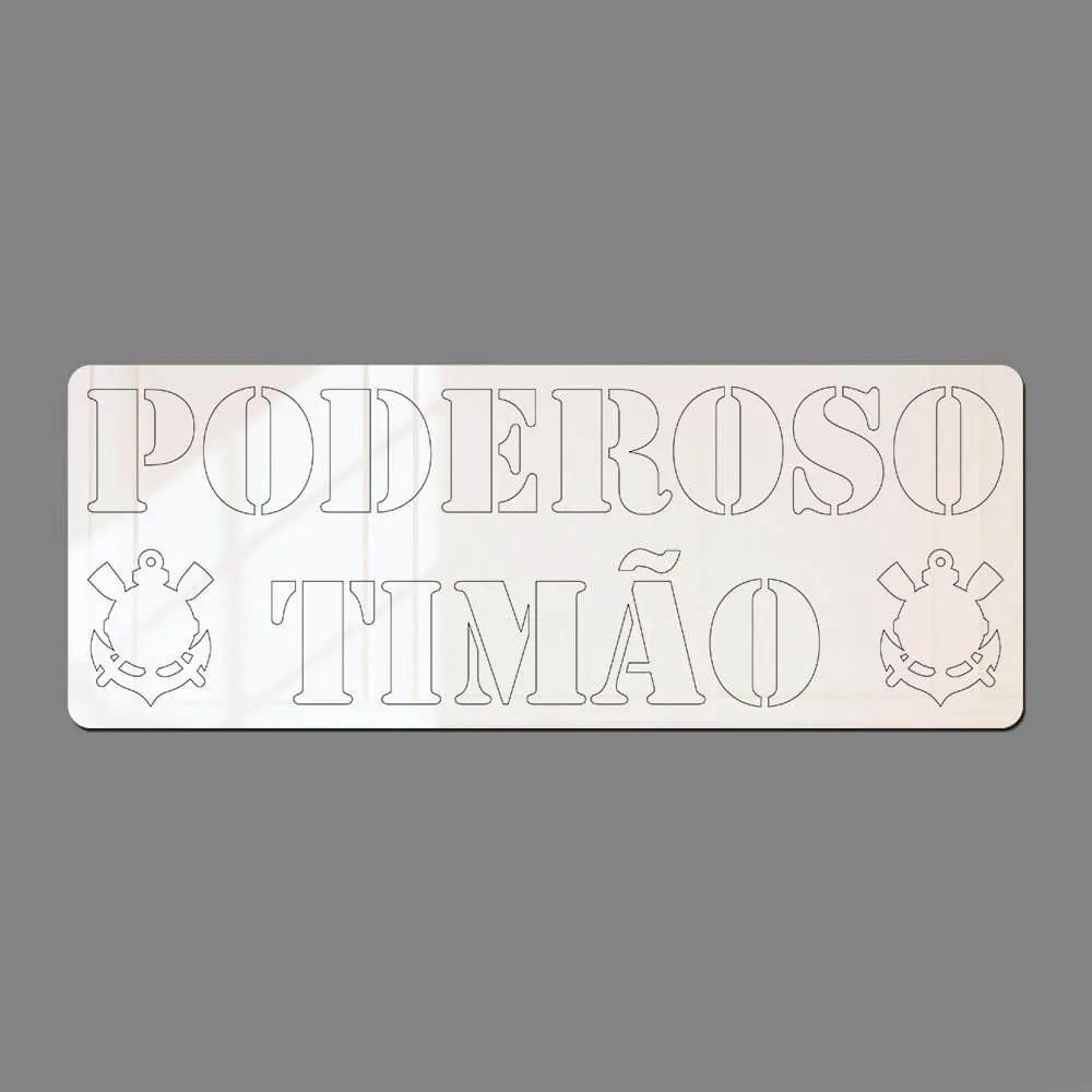 Corinthians - Espelho Decorativo Poderoso