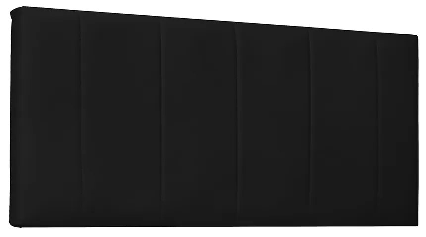 Cabeceira Painel Arizona Para Cama Box Solteiro 90 cm Corino Preto - D'Rossi