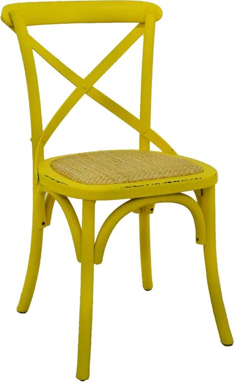 Cadeira Katrina Amarela Rivatti