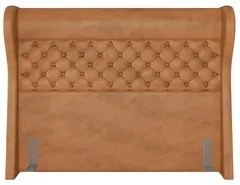 Cabeceira Cama Box Casal Queen 160cm Trinidad P02 Sintético Caramelo -