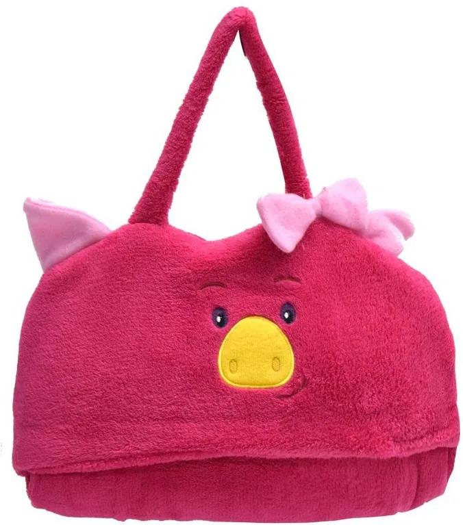 Cobertor Bebê Com Capuz Pink - Tip Top