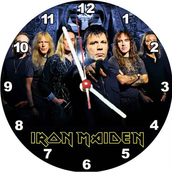Relógio Decorativo Iron Maiden