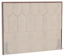 Cabeceira Cama Box Casal Queen 160cm Órion P02 Linho Bege Cru - Mpozen