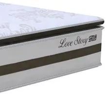 Colchão Box Casal King Size193cm Molas Ensacadas Soft Pillow Love Stor