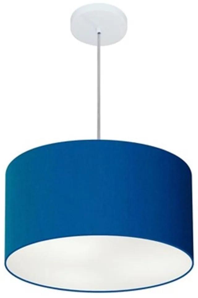 Pendente Cilíndrico Azul Marinho MJ-4099 Para Mesa de Jantar e Estar