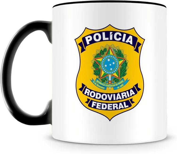 Caneca Personalizada Polícia Rodoviária Federal