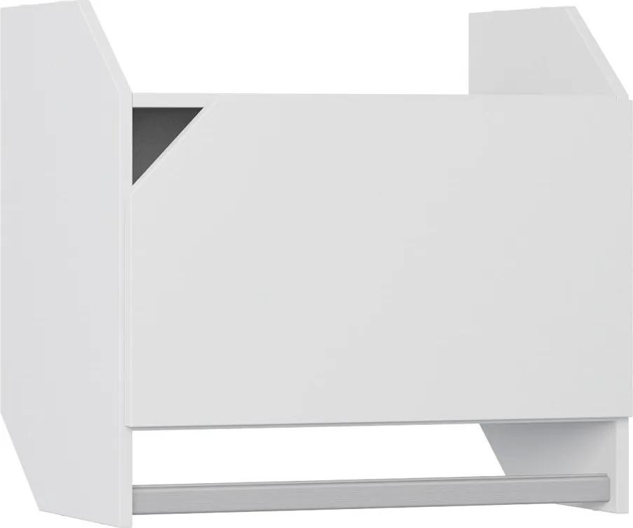 Nicho Modulado Com Porta e Cabideiro 60 cm 1003 Soul Branco  - Bentec