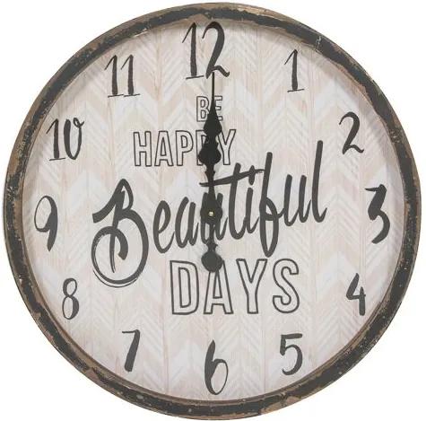 Relógio Decorativo de Parede Happy Days
