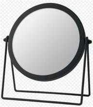 Espelho com Aumento 19,5cm Reflect Preta Domus