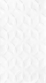 Revestimento Granilhado Incefra Floral Branco "A" 32x56