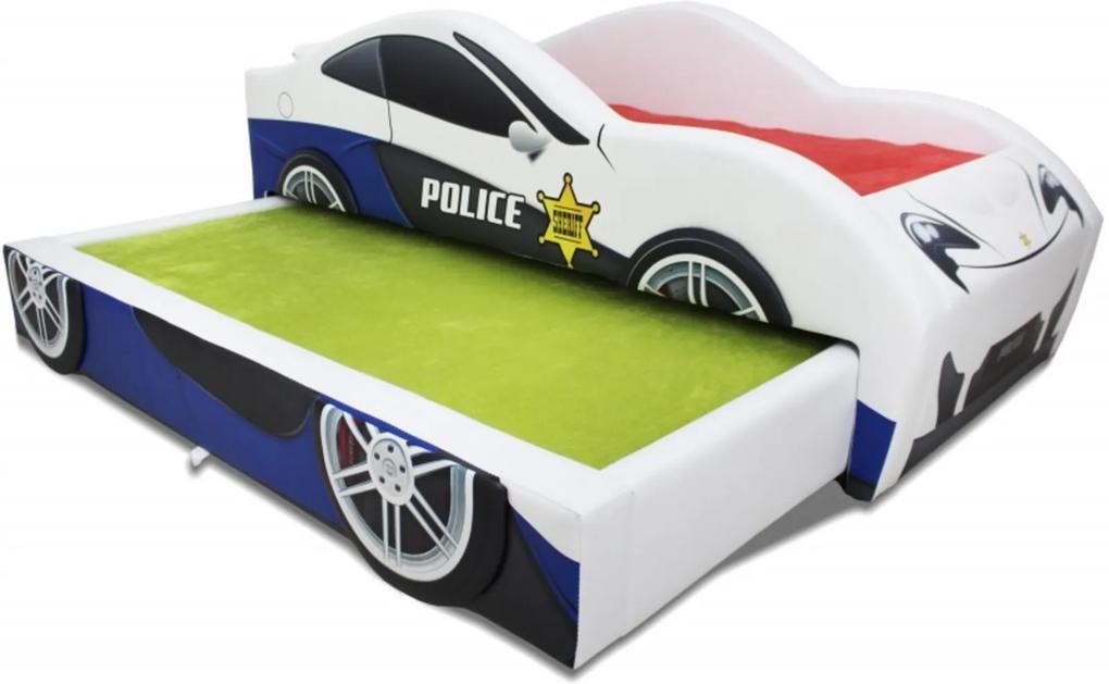 Bicama Policia - Cama Carro Branco