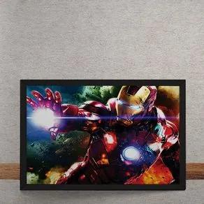 Quadro Decorativo Homem de Ferro Vingadores Marvel 25x35