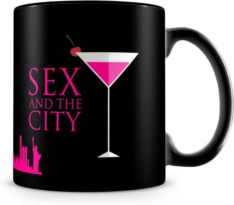 Caneca Personalizada Sex and the City (100% Preta)