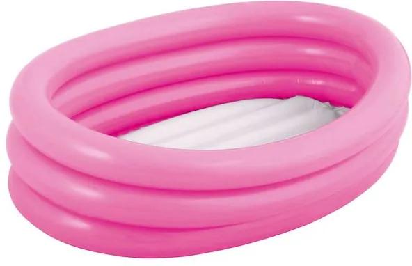 Banheira Inflável Oval - rosa
