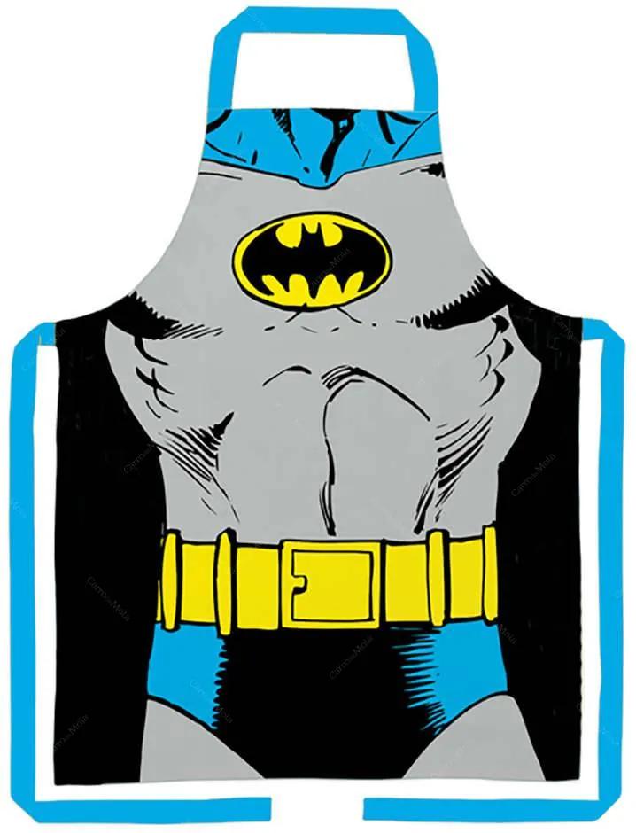 Avental DC Comics Batman Body em Algodão - Urban - 80x70 cm