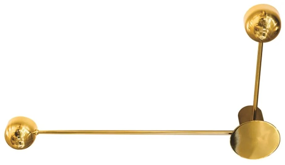 Arandela Conchiglia 2Xpci Led 5W 37X63X9Cm | Usina 5797/41E (MR-T - Marrom Texturizado, 220V)