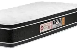 Colchão King Double Face Black & White Air D33 193x203x27cm - Castor