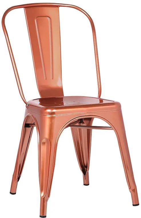 Cadeira Lubeck Cobre De Metal