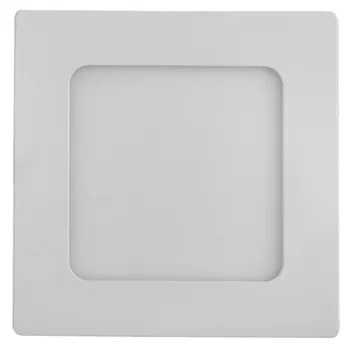 Plafon Led Embutir Quadrado Branco 6W Yamamura - LED BRANCO FRIO (6000K)