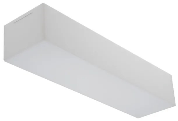 Arandela Acrilico Branco Valencia 41x11cm