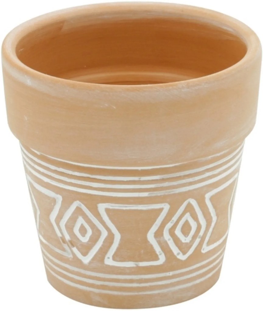 Vaso de Cerâmica Terracota Aztec Urban Home