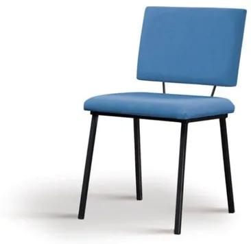 Cadeira Preciosa Azul Base Preta - 55852 Sun House