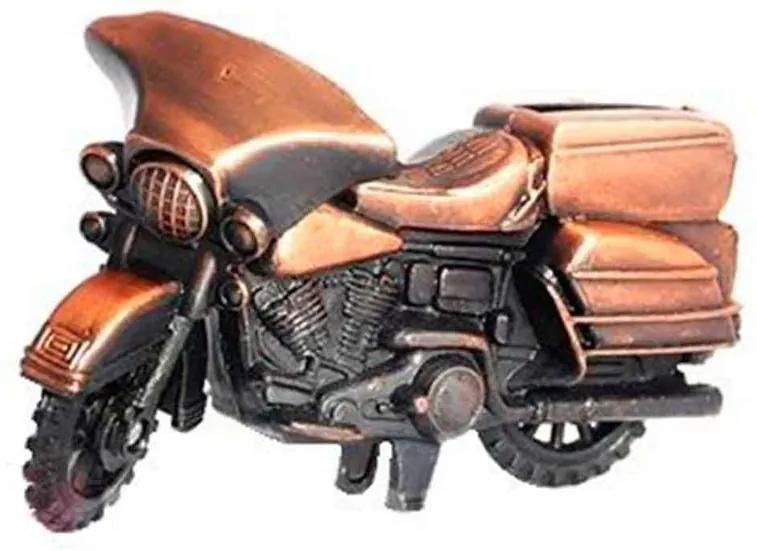 Apontador Retrô Miniatura Motocicleta Envelhecido