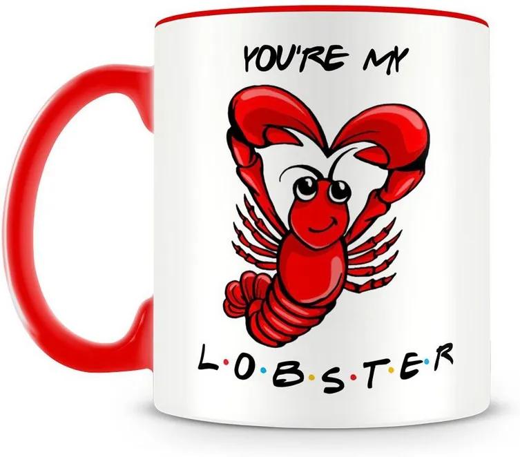 Caneca Personalizada Friends You&#39;re My Lobster