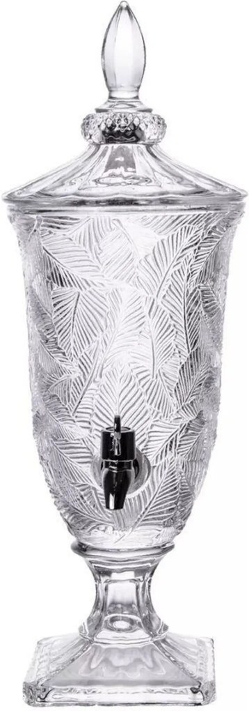Suqueira Folhagem em Cristal Transparente 45cm - Full Fit