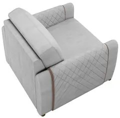 Kit 2 Poltronas Decorativas para Sala de Estar 98cm Amaranto M22 Velud