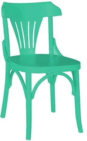 Cadeira Merione em Madeira Maciça - Verde Anis